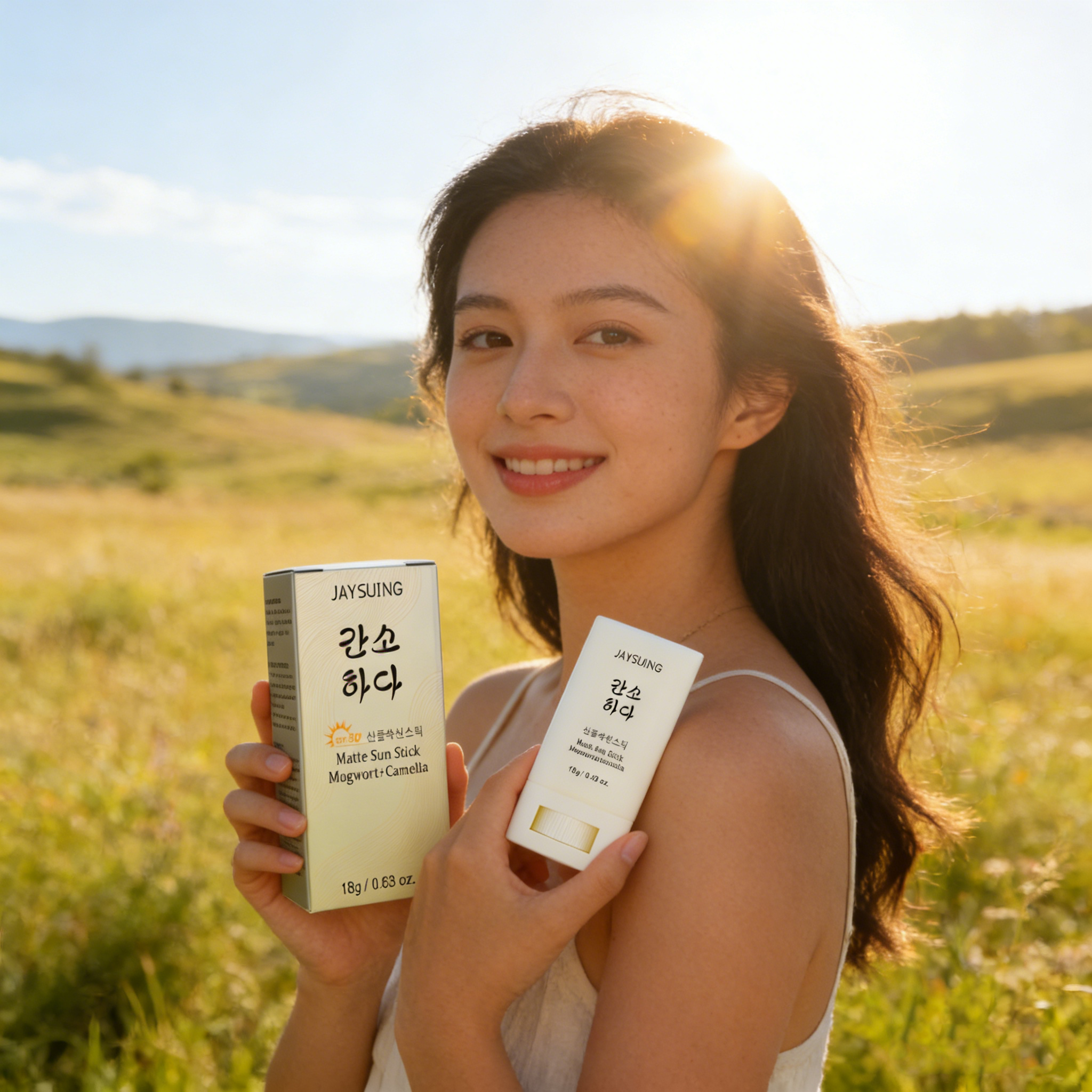 Sunstick Korean Spf - Protetor Solar em Bastão JAYSUING para
