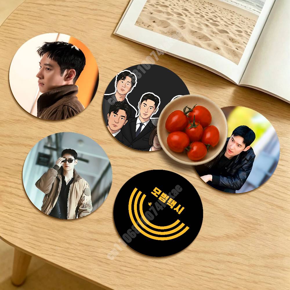 Lifestyle Korean Drama - Porta-copos Redondo do Drama Coreano Taxista