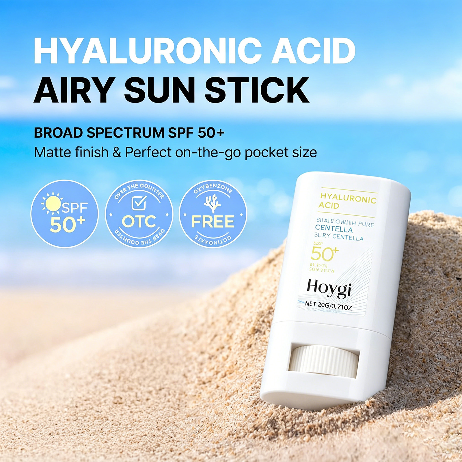 Sunstick Korean Spf - Protetor Solar Hidratante em Bastão com