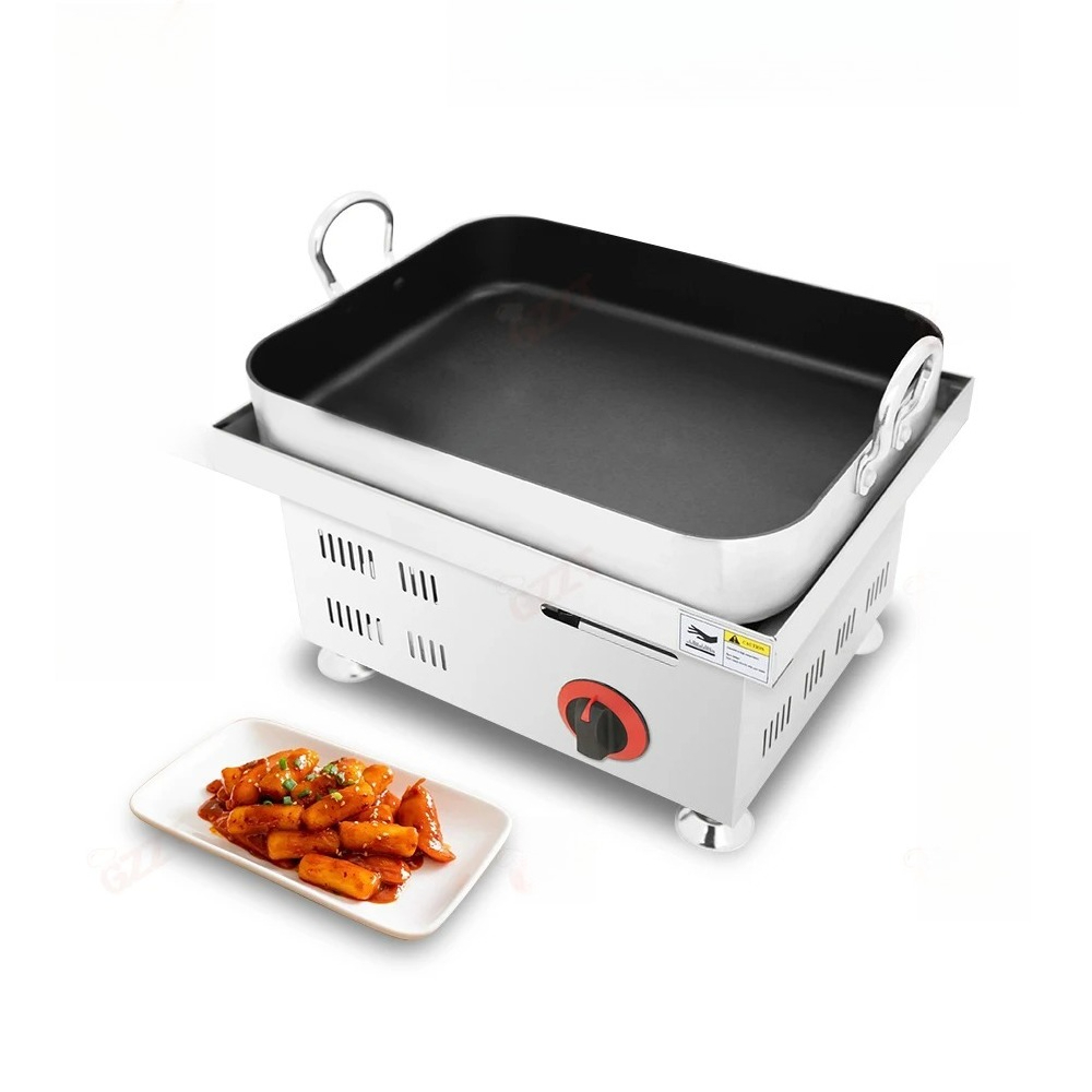 Tteokbokki Rice Cake - Bom comercial coreano toppoki fabricante lanche