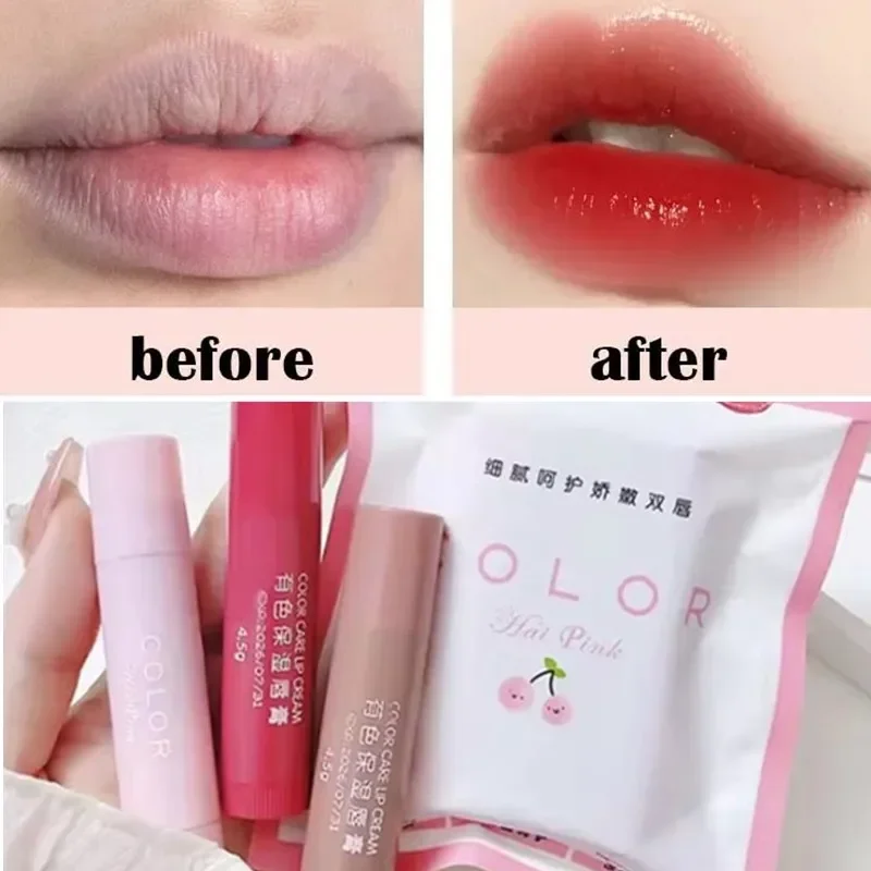 Lip Tint Korean - Batom bonito matiz vermelho maquiagem cuidados