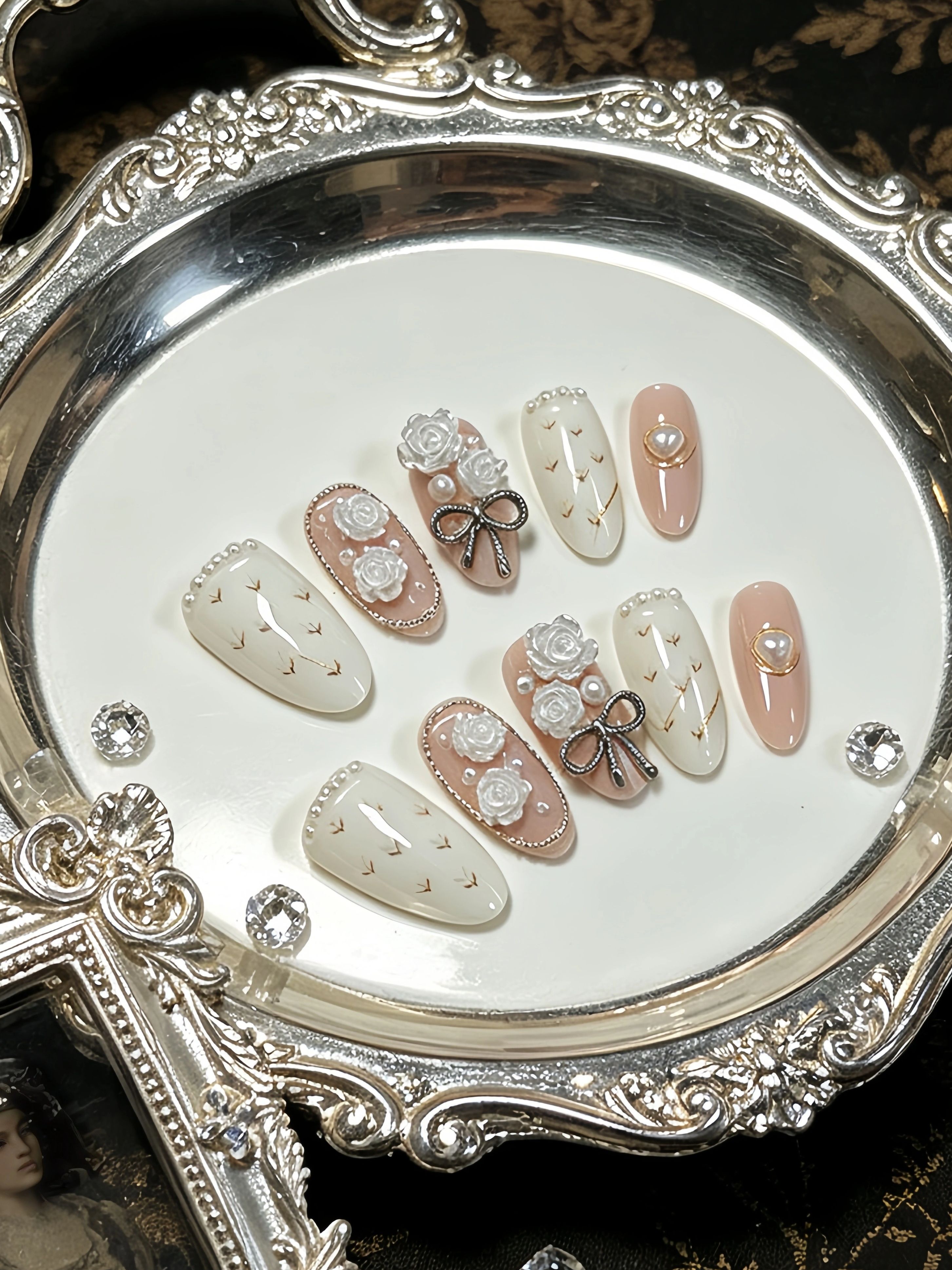 10 Peças de Unhas em Formato d - Korean Girls Lifestyle avaliação e preço