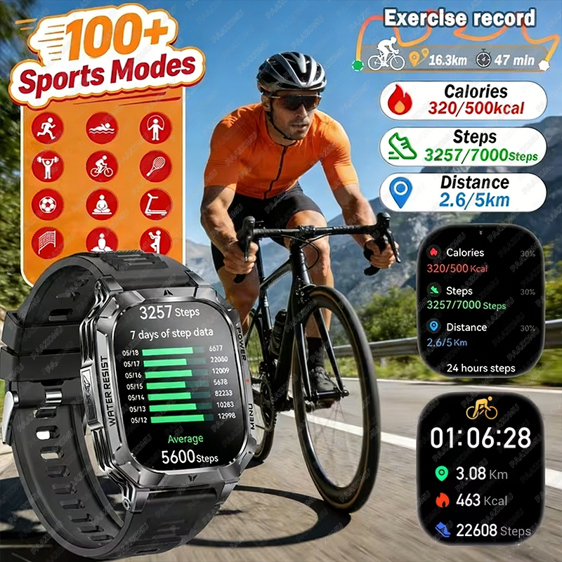 Novo Smartwatch Estilo Esporti - Korean Men Lifestyle avaliação e preço