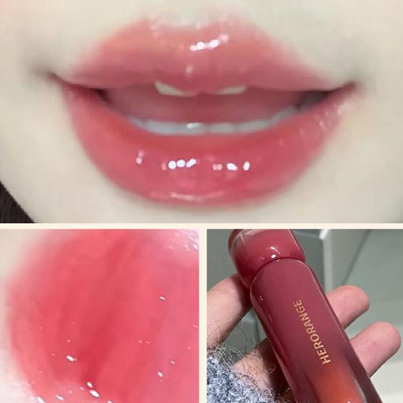 HERORANGE Lip Glaze Mirror Wat - Lip Tint Korean avaliação e preço