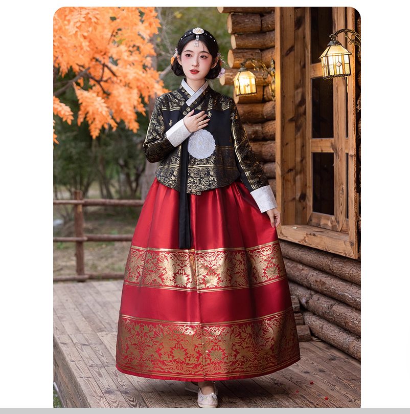 Roupa de estilo étnico retrô H - Korean Lifestyle & Kids Boutique avaliação e preço