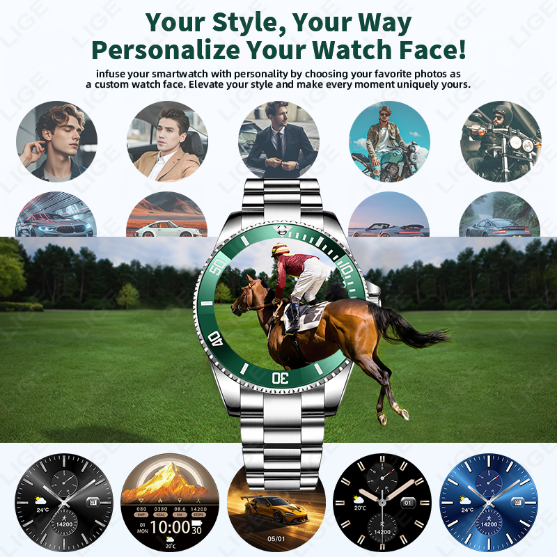 Relógio Inteligente de Luxo LI - Korean Men Lifestyle avaliação e preço
