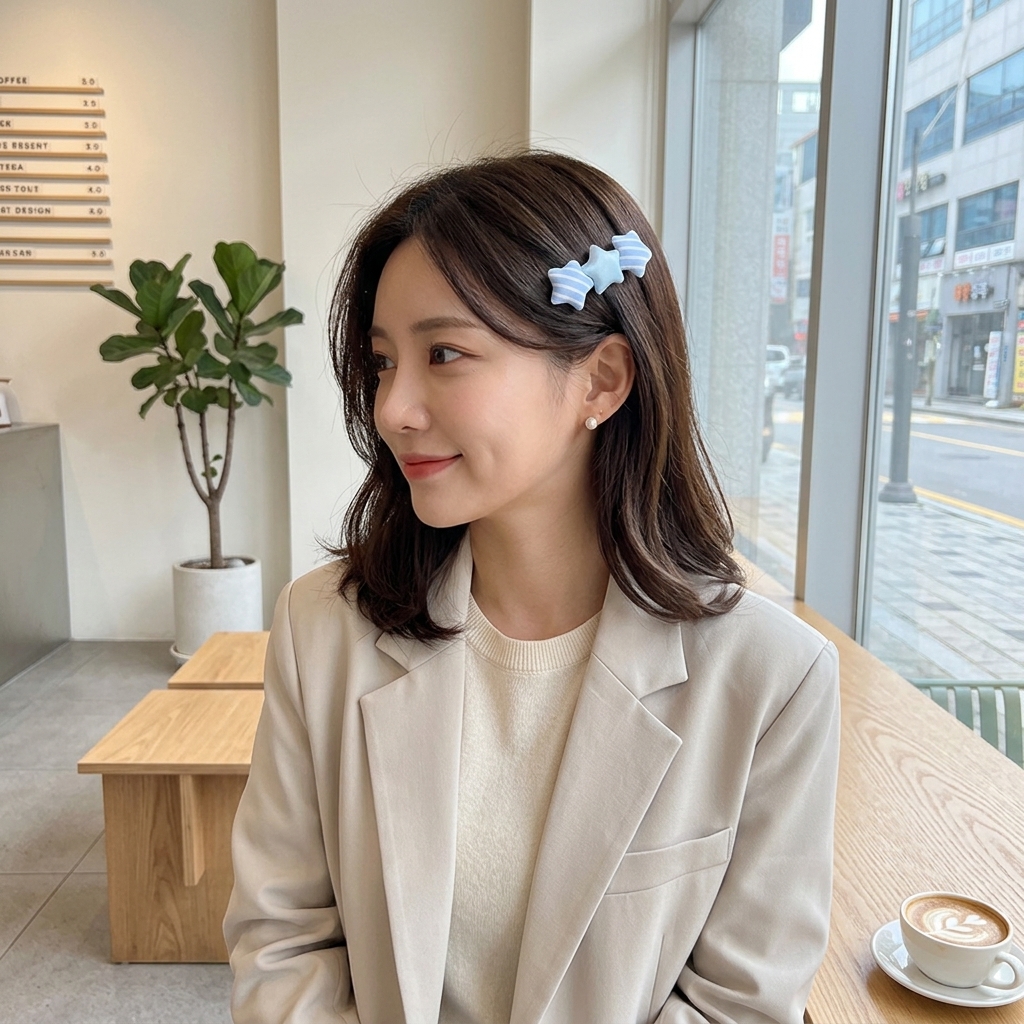 Presilha de cabelo em formato  - Korean Girls Lifestyle avaliação e preço