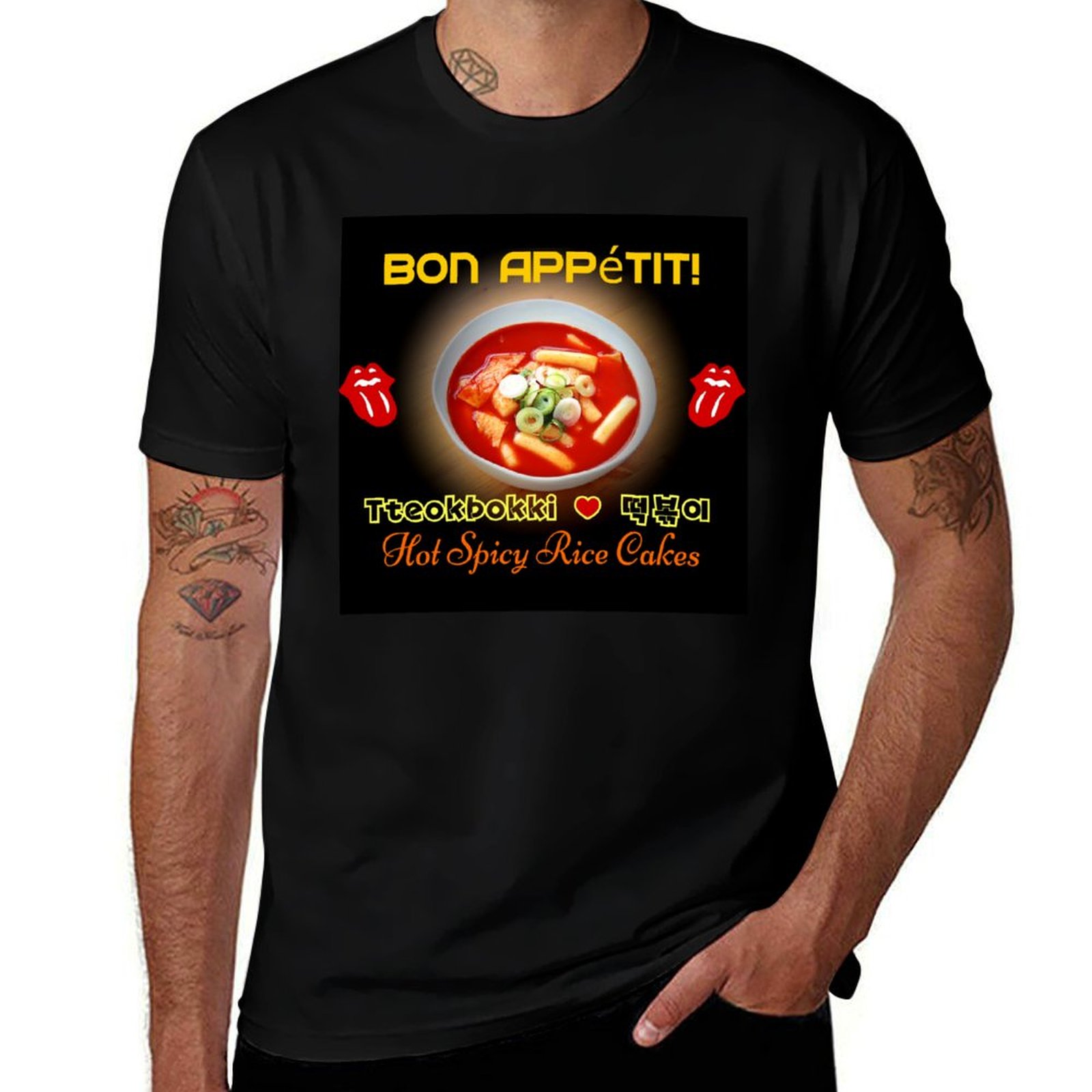 ? Camiseta TteokBokki - Bolinh - Tteokbokki Rice Cake avaliação e preço