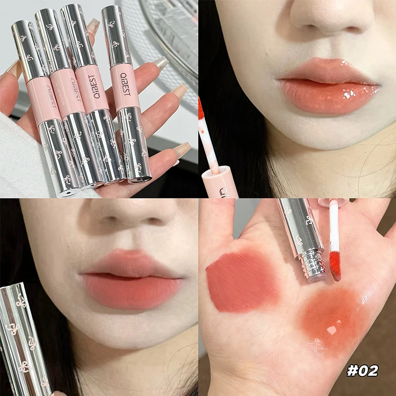 Qibest batom líquido de ponta  - Lip Tint Korean avaliação e preço