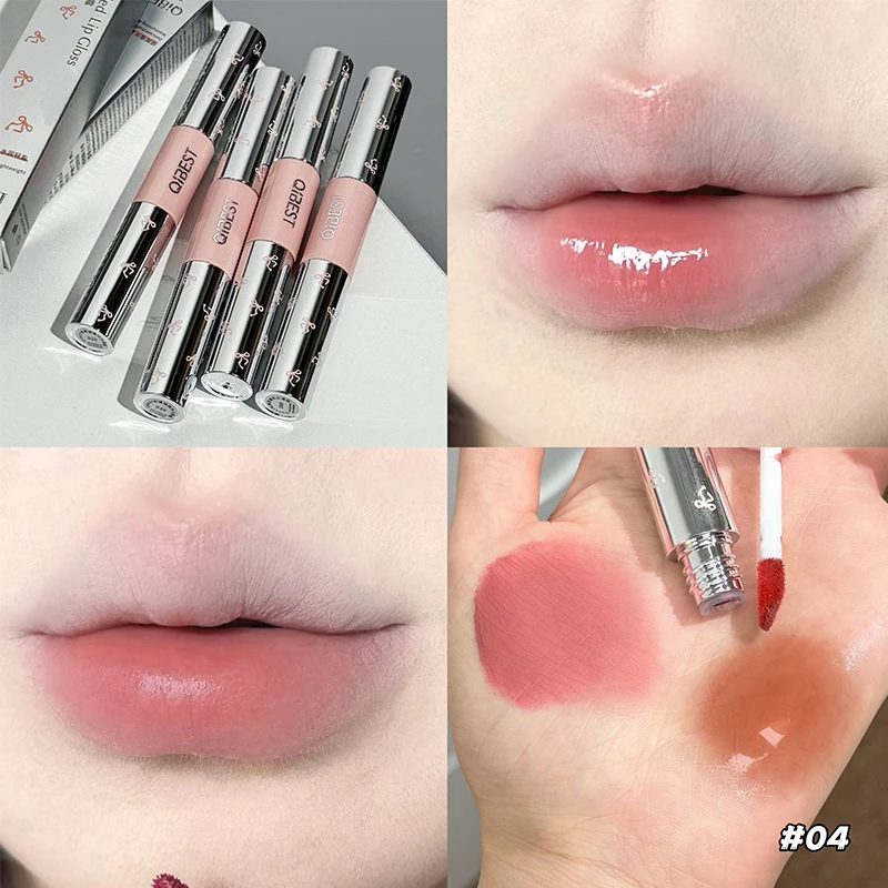 Qibest batom líquido de ponta  - Lip Tint Korean avaliação e preço