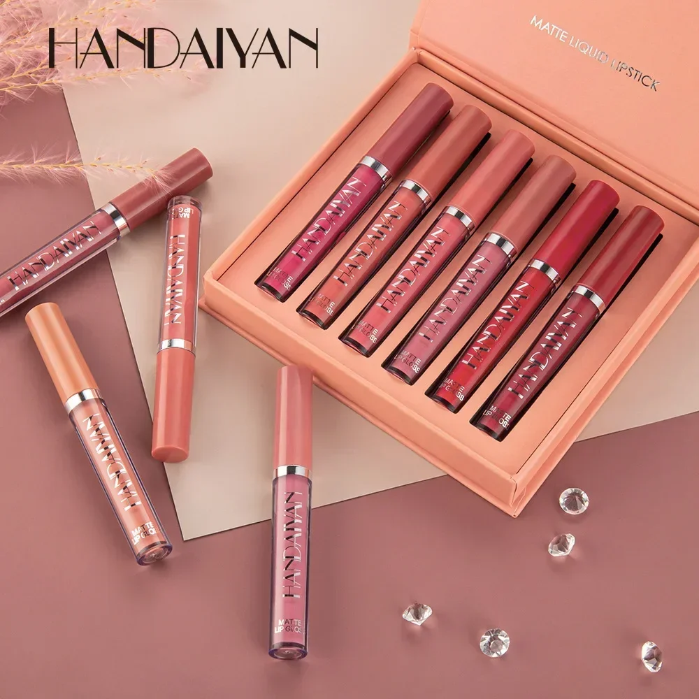 HANDAIYAN 6 PCS Conjunto de ba - Lip Tint Korean avaliação e preço