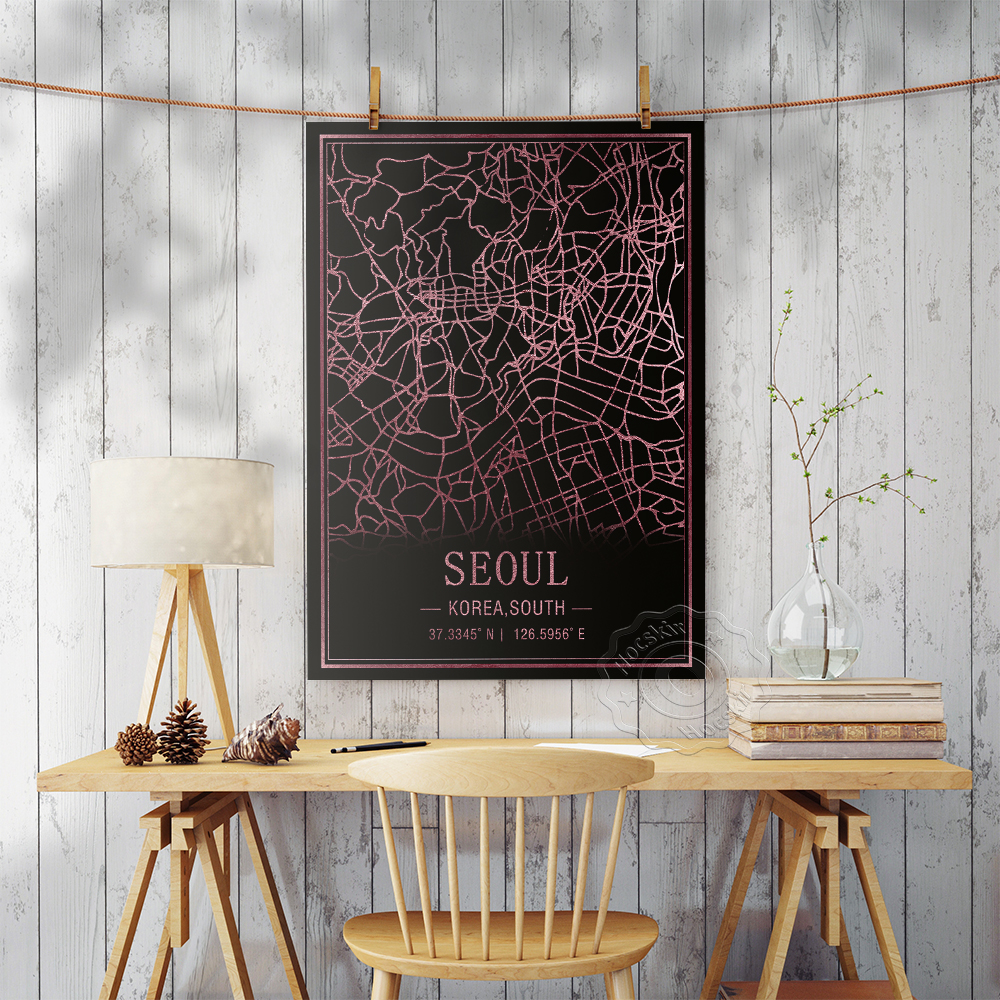 Seoul coreia do sul mapa da ar - South Korea Lifestyle avaliação e preço