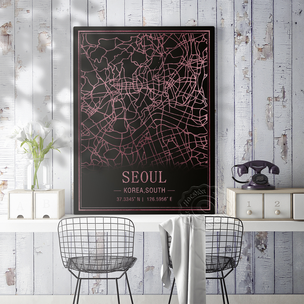 Seoul coreia do sul mapa da ar - South Korea Lifestyle avaliação e preço