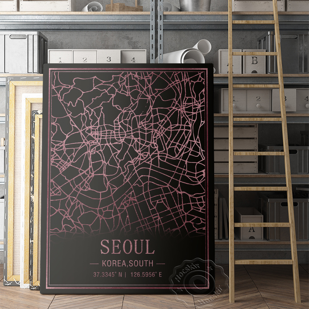 Seoul coreia do sul mapa da ar - South Korea Lifestyle avaliação e preço