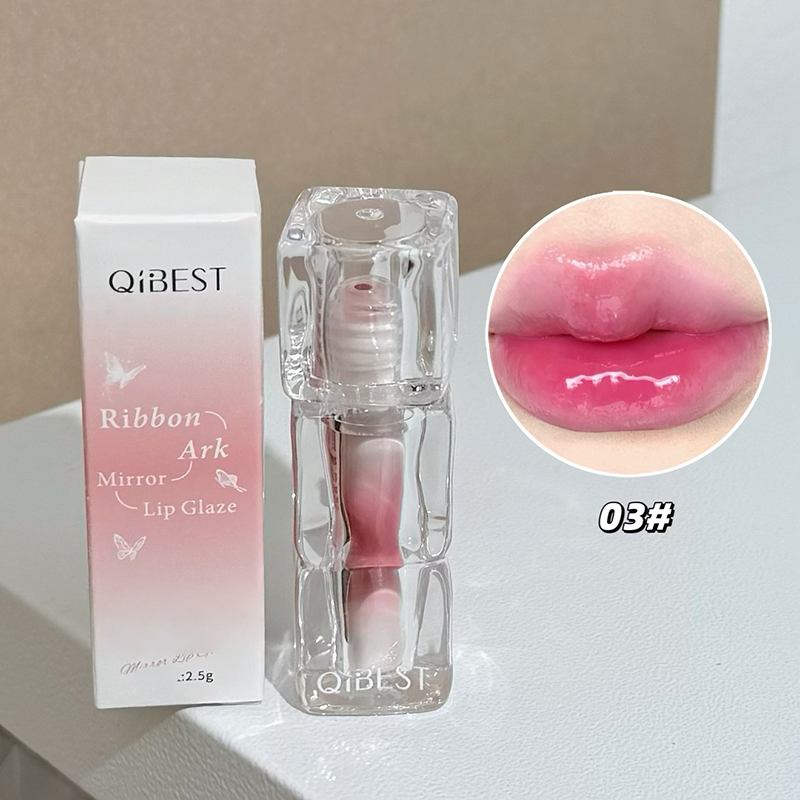 Qibest beleza suco lábio esmal - Lip Tint Korean avaliação e preço