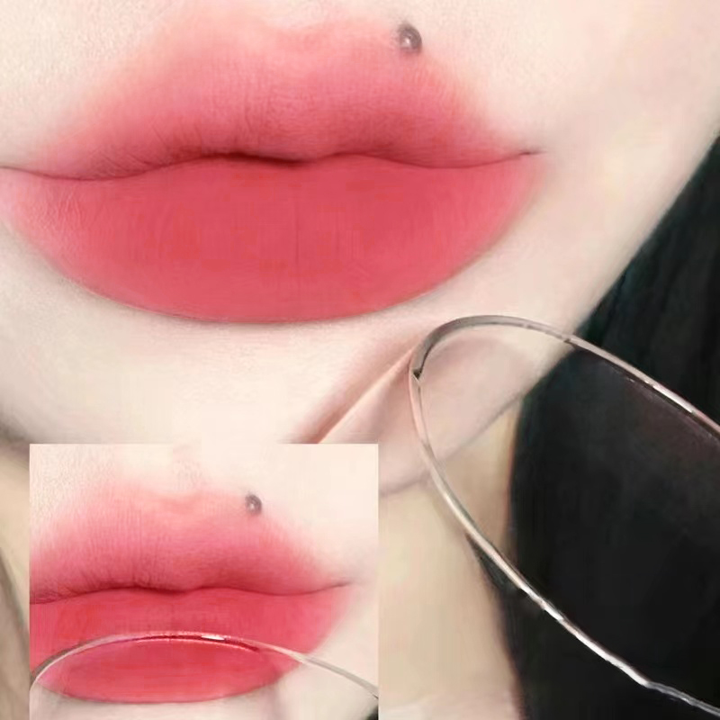 1pc rosa vermelho fosco veludo - Lip Tint Korean avaliação e preço