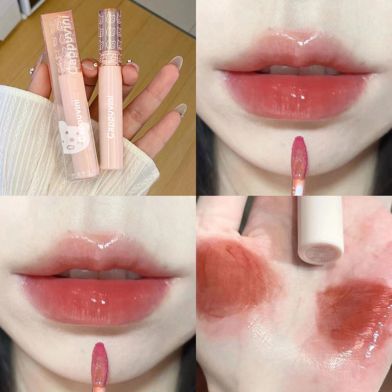 Brilho Labial Coreano Vermelho - Lip Tint Korean avaliação e preço
