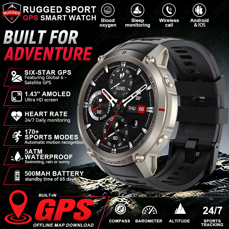 Novo Smartwatch Esportivo 2026 - Korean Men Lifestyle avaliação e preço